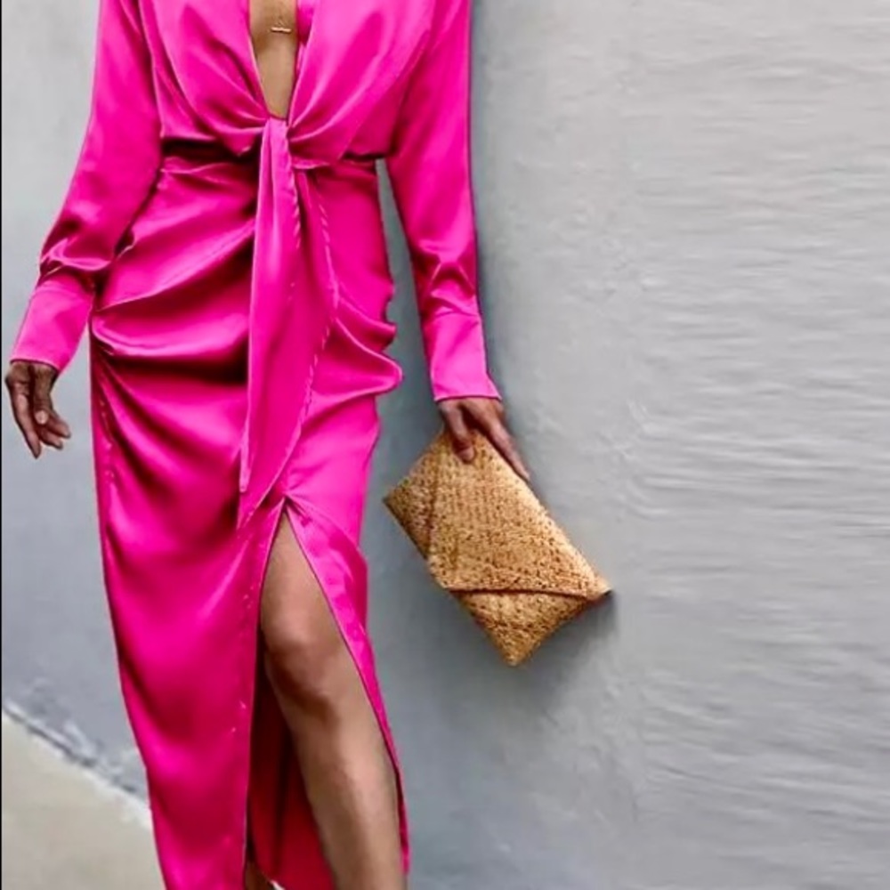 Sexy Satin long dress
